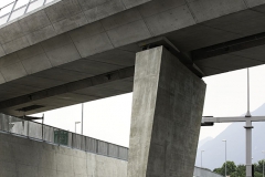 AlpTransit, Nodo di Camorino, Viadotto Bellinzona-Lugano e Sottopasso strada cantonale, 2013 © CIPM-F. Banfi